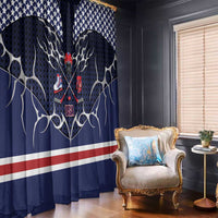 USA Ice Hockey Window Curtain United Ice Power