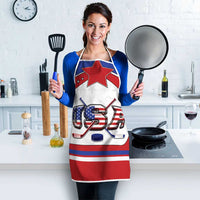 USA Ice Hockey Apron Stars And Stripes