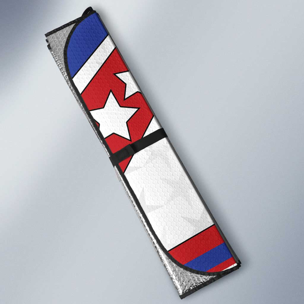 USA Ice Hockey Auto Sun Shade Stars And Stripes
