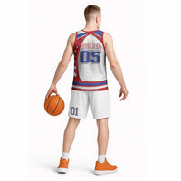Custom USA Ice Hockey Basketball Jersey Stars And Stripes
