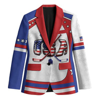 Custom USA Ice Hockey Blazer Stars And Stripes