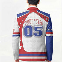 Custom USA Ice Hockey Blazer Stars And Stripes