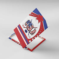 USA Ice Hockey Canvas Wall Art Stars And Stripes