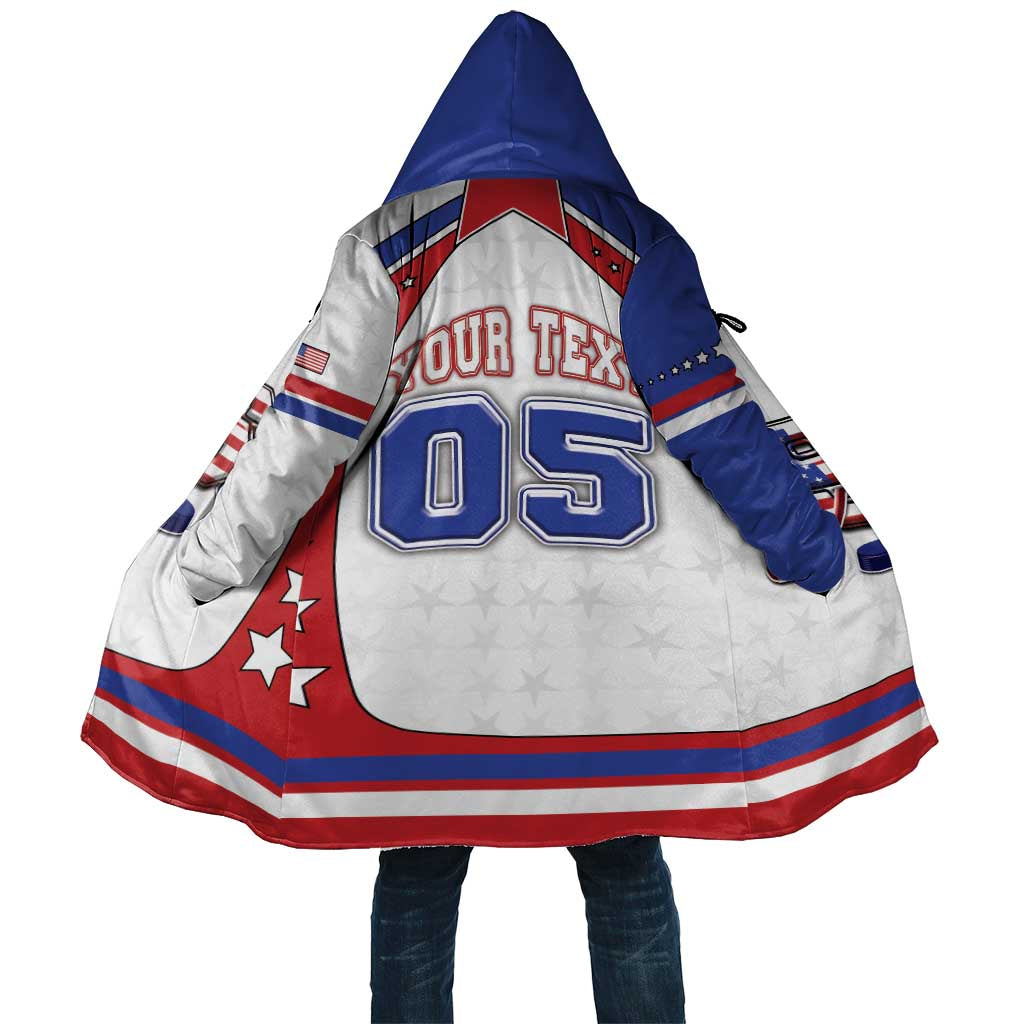 Custom USA Ice Hockey Cloak Stars And Stripes