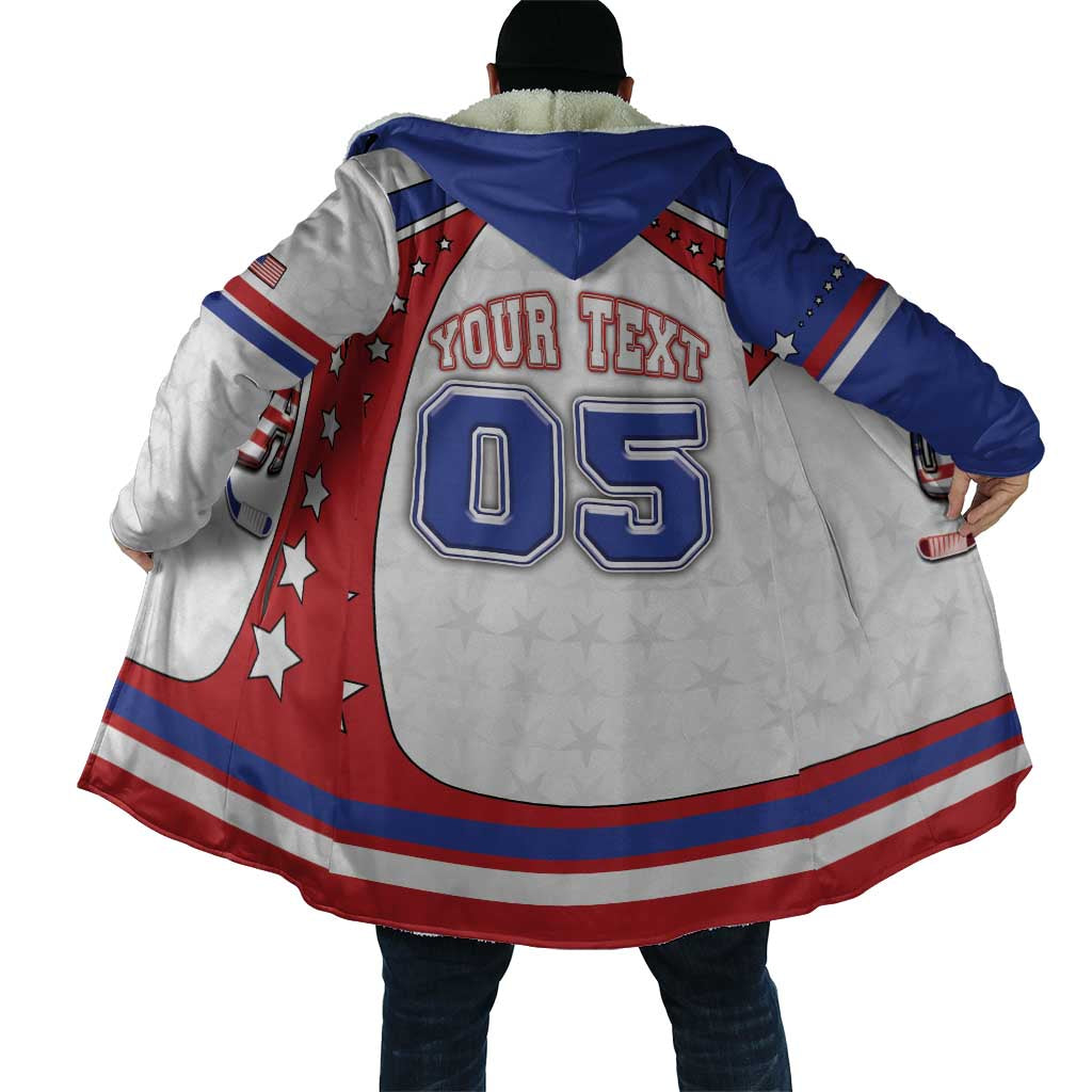 Custom USA Ice Hockey Cloak Stars And Stripes