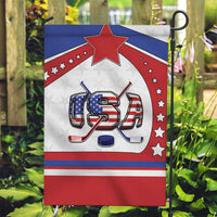USA Ice Hockey Garden Flag Stars And Stripes