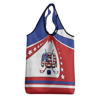 USA Ice Hockey Grocery Bag Stars And Stripes
