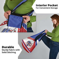 USA Ice Hockey Grocery Bag Stars And Stripes