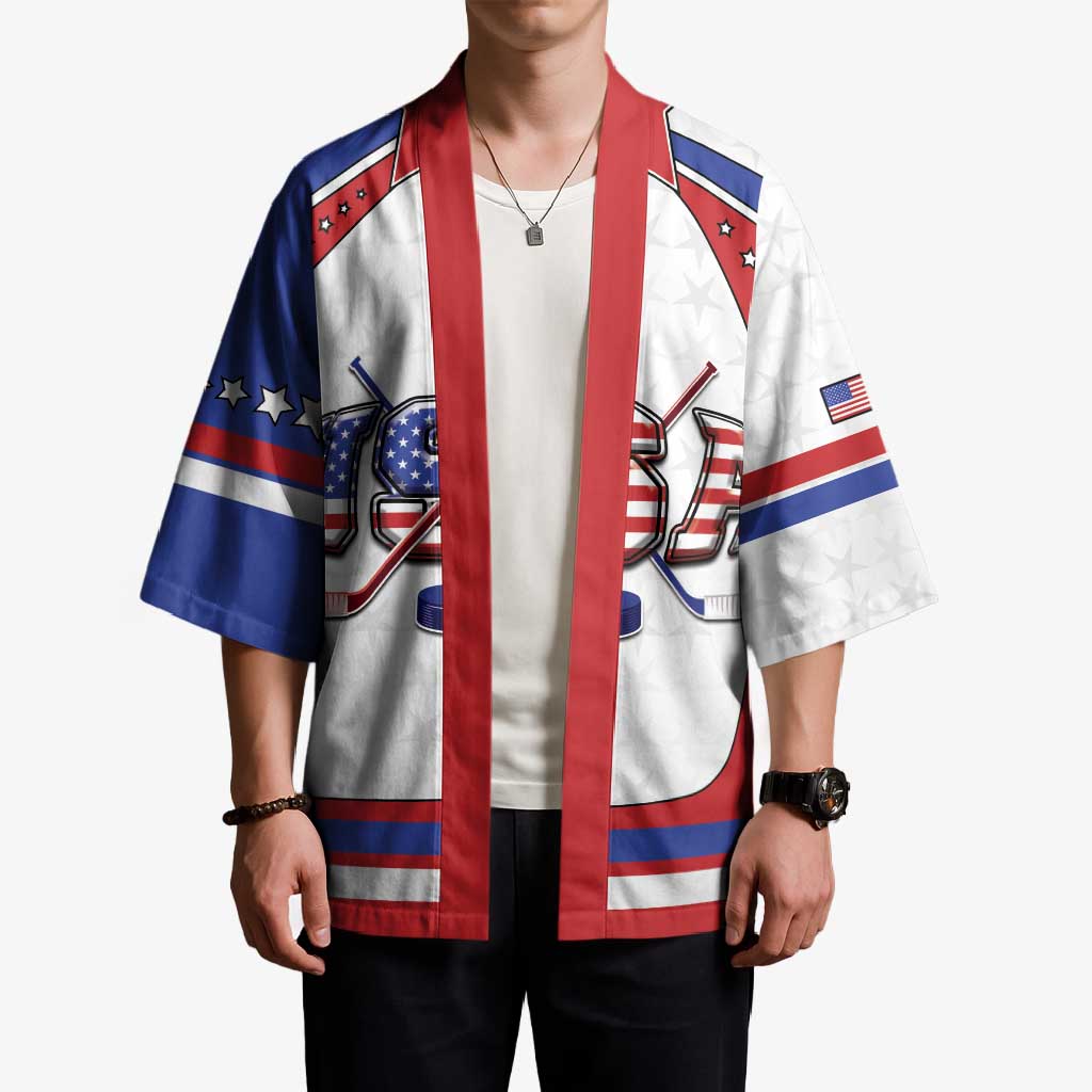 Custom USA Ice Hockey Kimono Stars And Stripes