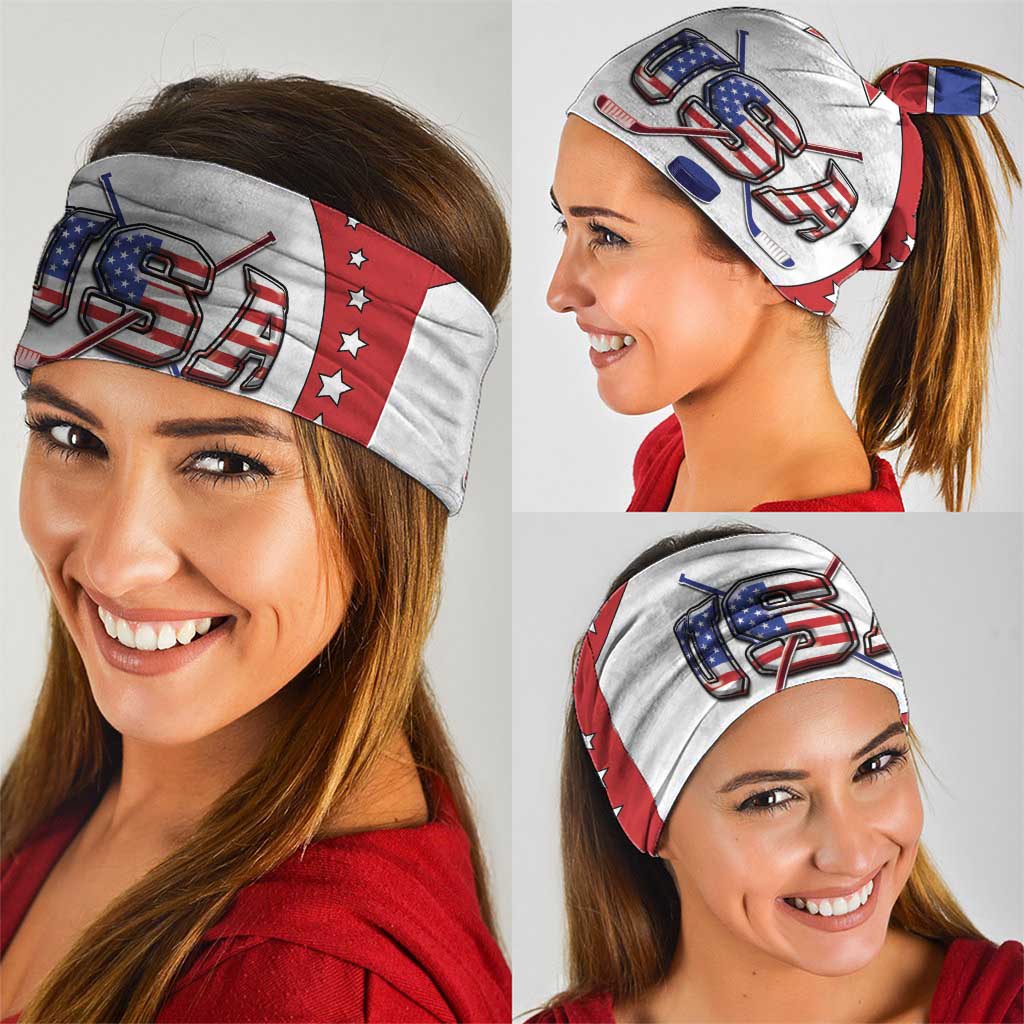 USA Ice Hockey Neck Gaiter Stars And Stripes