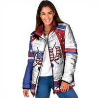 Custom USA Ice Hockey Padded Jacket Stars And Stripes