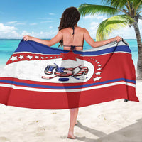 USA Ice Hockey Sarong Stars And Stripes