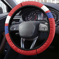 USA Ice Hockey Steering Wheel Cover Stars And Stripes