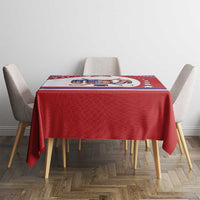 USA Ice Hockey Tablecloth Stars And Stripes