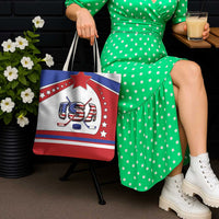USA Ice Hockey Tote Bag Stars And Stripes