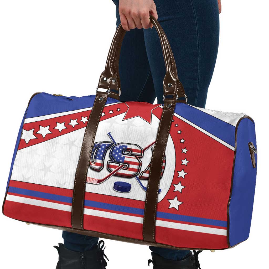 USA Ice Hockey Travel Bag Stars And Stripes