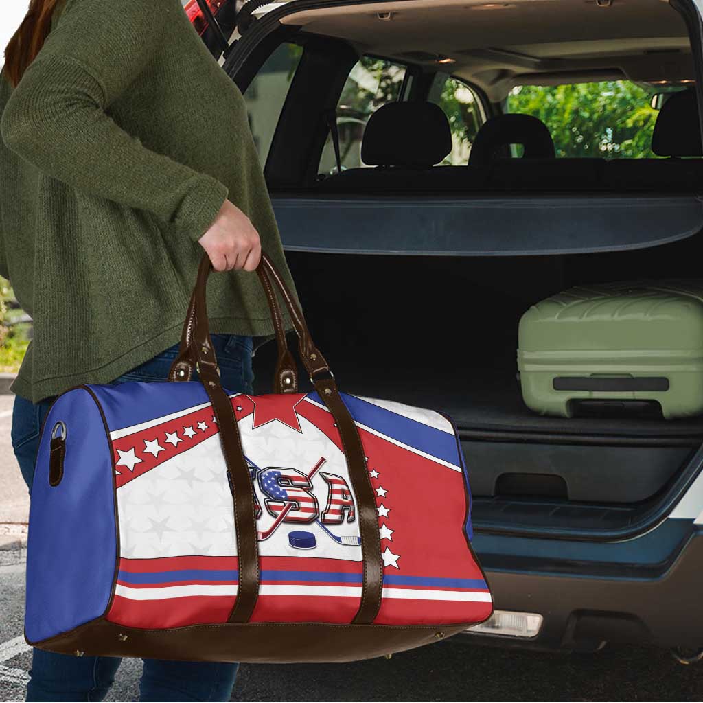 USA Ice Hockey Travel Bag Stars And Stripes