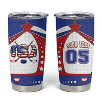 Custom USA Ice Hockey Tumbler Cup Stars And Stripes