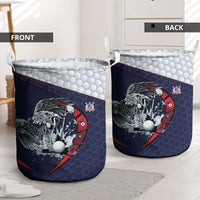 USA Golf Laundry Basket Powerful Eagle