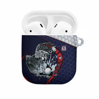 USA Golf AirPods Case Powerful Eagle