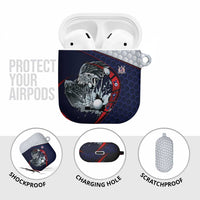 USA Golf AirPods Case Powerful Eagle