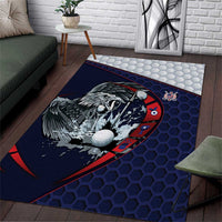 USA Golf Area Rug Powerful Eagle