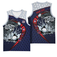 Personalized USA Golf Basketball Jersey Powerful Eagle