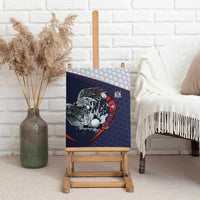 USA Golf Canvas Wall Art Powerful Eagle