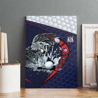 USA Golf Canvas Wall Art Powerful Eagle