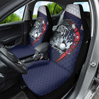 USA Golf Car Seat Cover Powerful Eagle