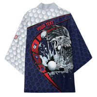 Personalized USA Golf Kimono Powerful Eagle