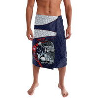 Personalized USA Golf Lavalava Powerful Eagle