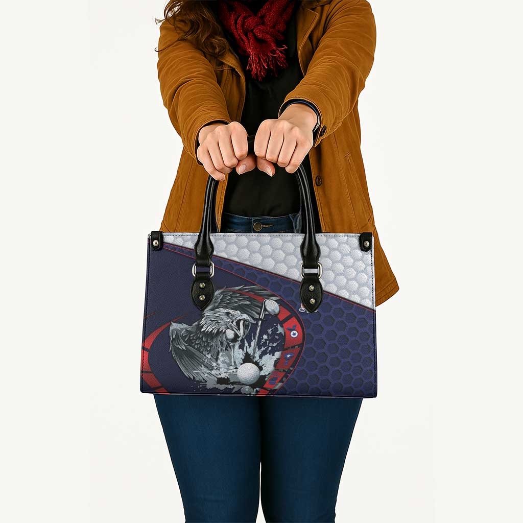 USA Golf Leather Bag Powerful Eagle