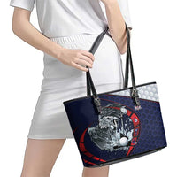 USA Golf Leather Tote Bag Powerful Eagle