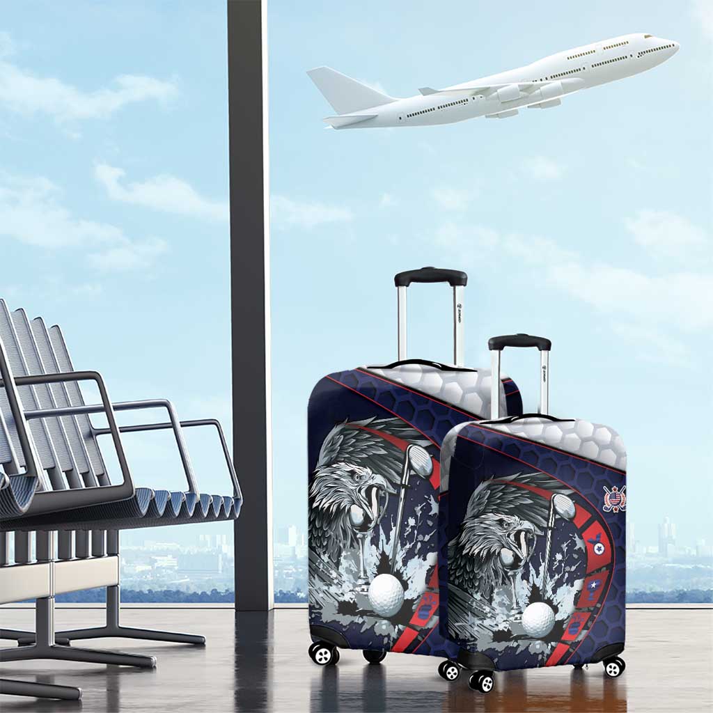 USA Golf Luggage Cover Powerful Eagle