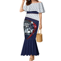 Personalized USA Golf Mermaid Dress Powerful Eagle