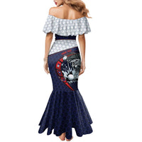 Personalized USA Golf Mermaid Dress Powerful Eagle