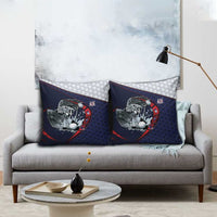 USA Golf Pillow Cover Powerful Eagle