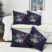 USA Golf Pillow Cover Powerful Eagle