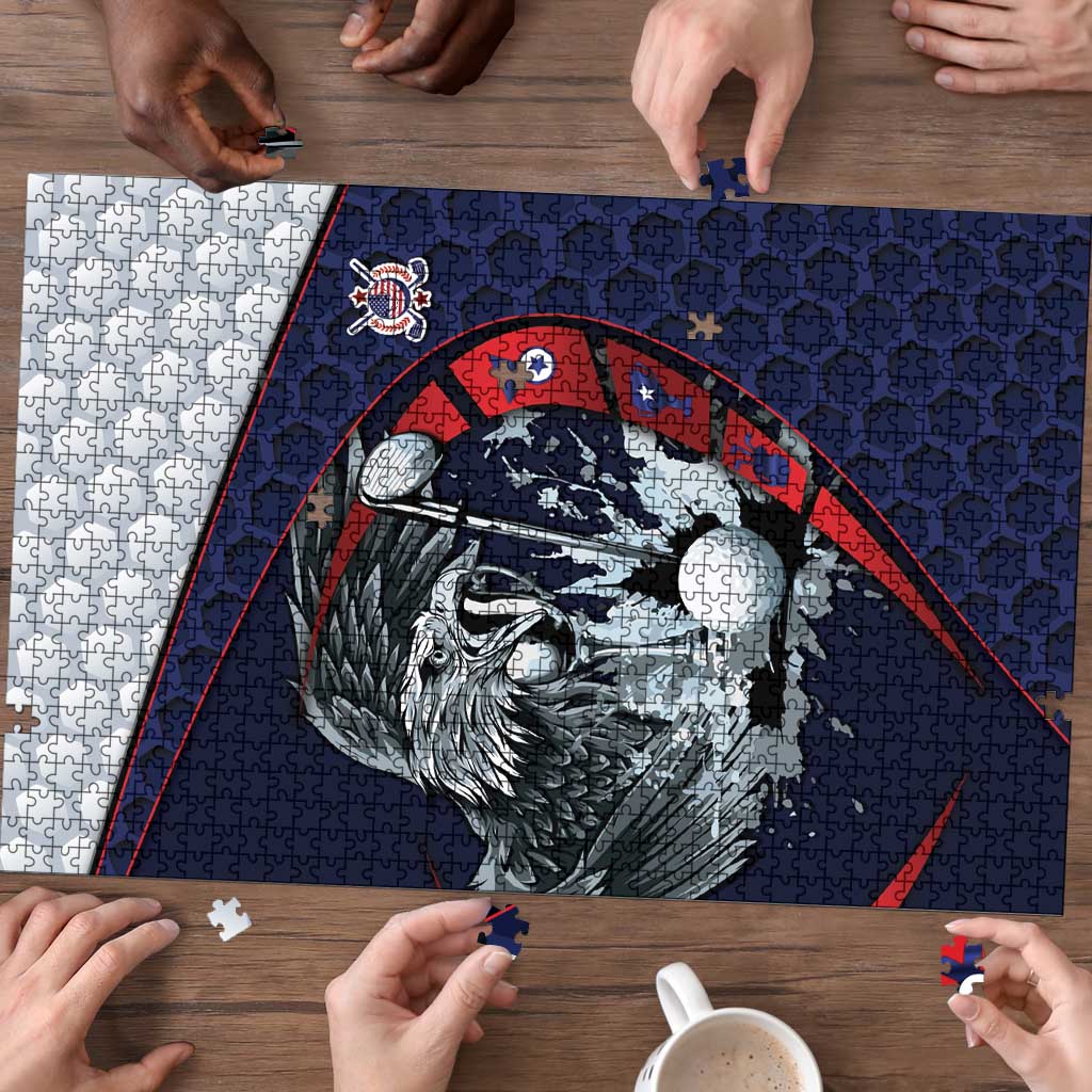 USA Golf Puzzle Powerful Eagle