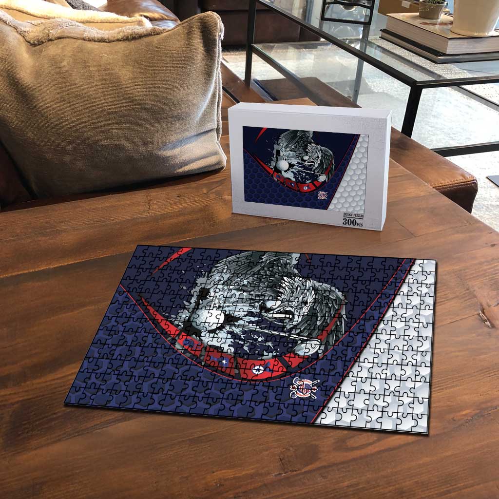 USA Golf Puzzle Powerful Eagle