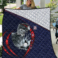USA Golf Quilt Powerful Eagle