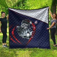 USA Golf Quilt Powerful Eagle
