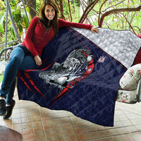 USA Golf Quilt Powerful Eagle