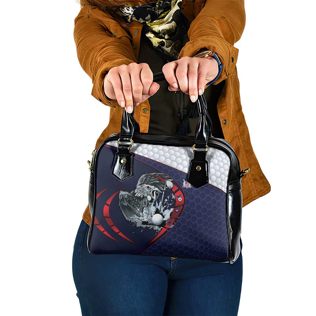 USA Golf Shoulder Handbag Powerful Eagle