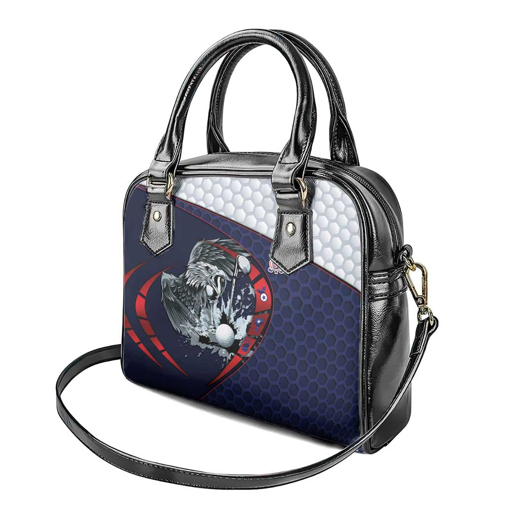 USA Golf Shoulder Handbag Powerful Eagle