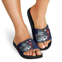 USA Golf Slide Sandals Powerful Eagle