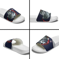 USA Golf Slide Sandals Powerful Eagle