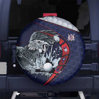 USA Golf Spare Tire Cover Powerful Eagle