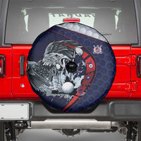 USA Golf Spare Tire Cover Powerful Eagle